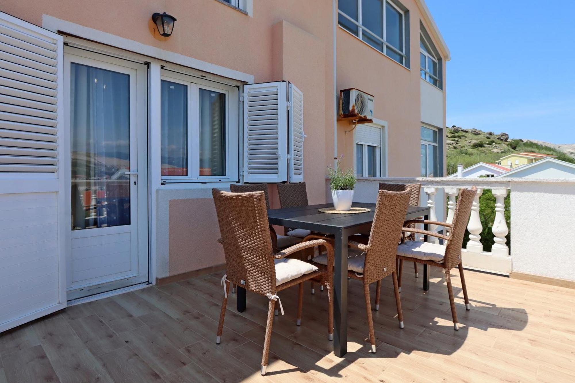 Seaside Apartments With A Swimming Pool Pag - 6412 Pag Town Buitenkant foto
